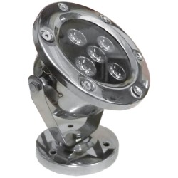 Прожектор для фонтана Aquaviva (5LED 5 Вт 12/24 В) White IP68